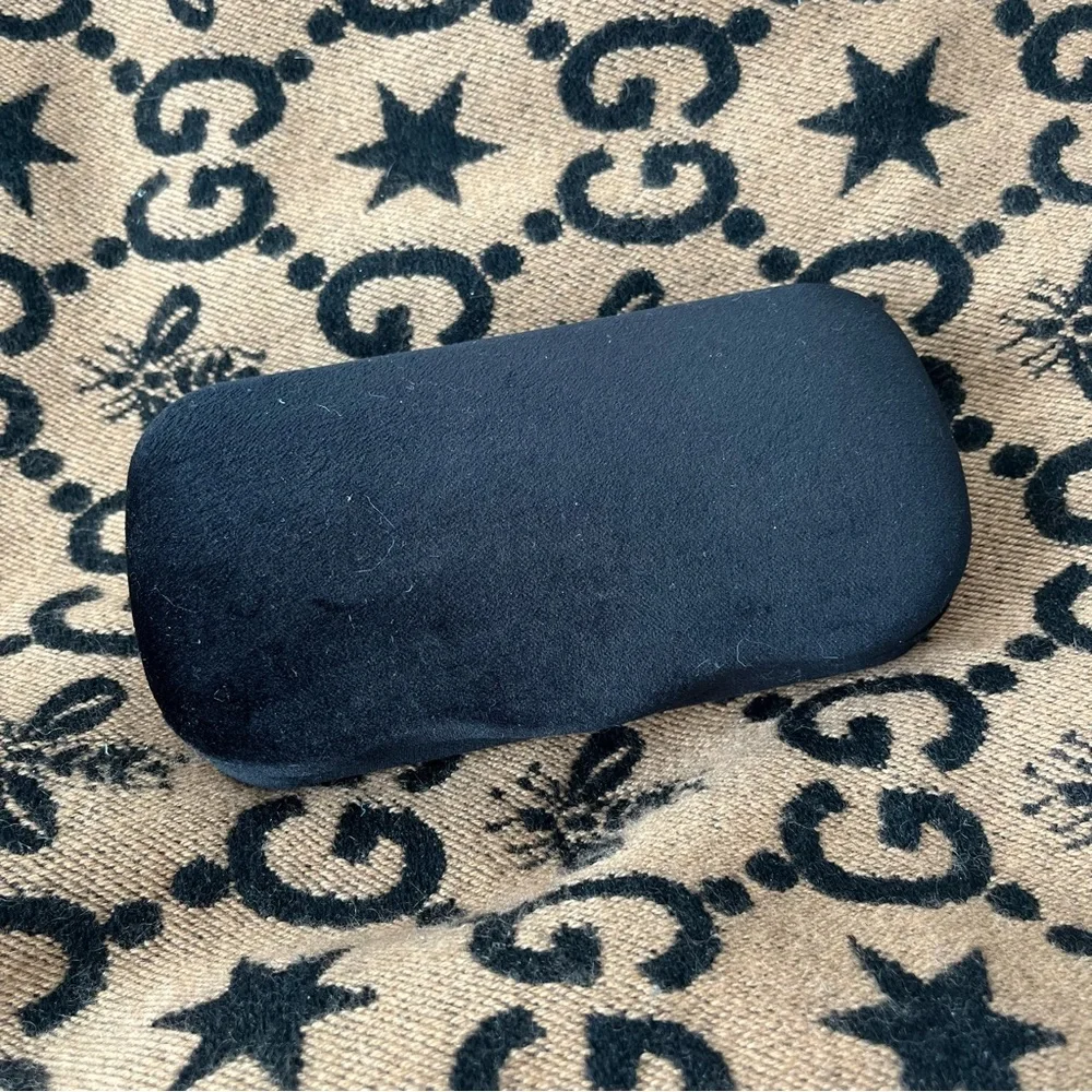 Gucci Black Velvet Sunglass/Eyeglass Case